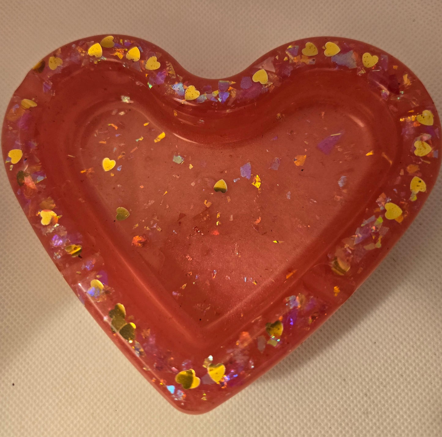 PINK &GOLD FLAKE ASHTRAY 💖💛