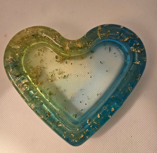 BLUE,GREEN&GOLD FLAKE ASHTRAY 💙💚💛